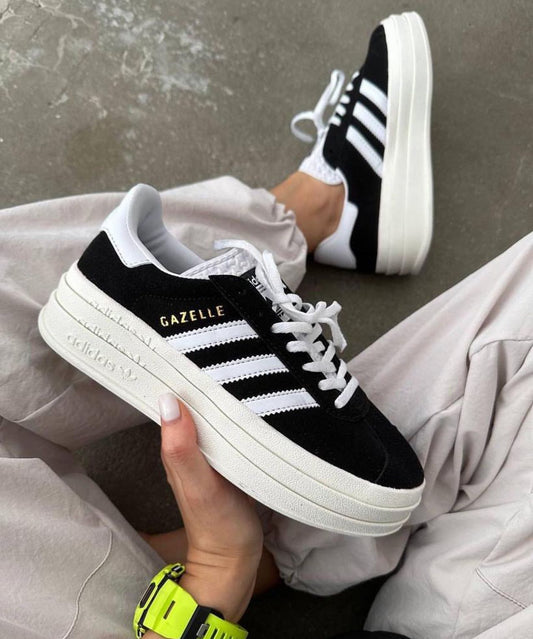 Adidas Gazelle Bold “Black/White”