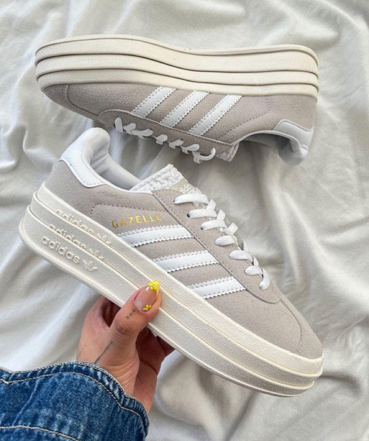 Adidas Gazelle Bold “grey/White”